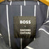 ボス BOSS リラックスフィット ストライプジャケット エンブロイダリーパッチ メンズ