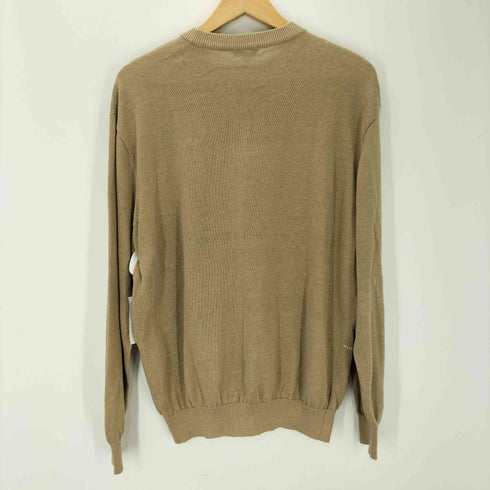 バーバリーロンドン BURBERRY LONDON チェック柄リネンニット メンズ import:L