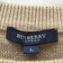 バーバリーロンドン BURBERRY LONDON チェック柄リネンニット メンズ import:L