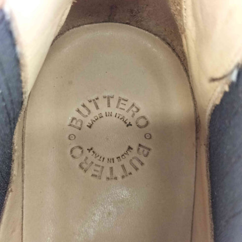 ブッテロ BUTTERO ウエスタンディテール ショートブーツ レディース 37 1/2