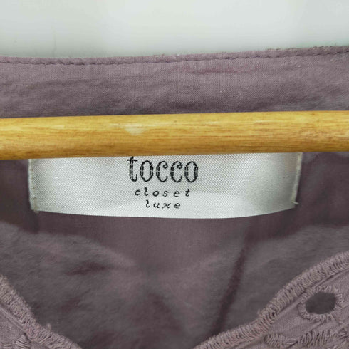 トッコクローゼット tocco closet カットワークワンピース レディース import:M