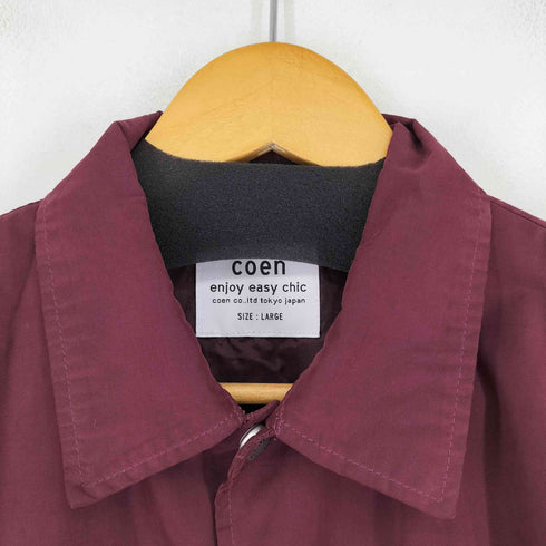 コーエン coen コーチジャケット メンズ JPN:L
