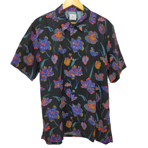ピーエスポールスミス PS Paul Smith flower arrangement shirt メンズ JPN:XL