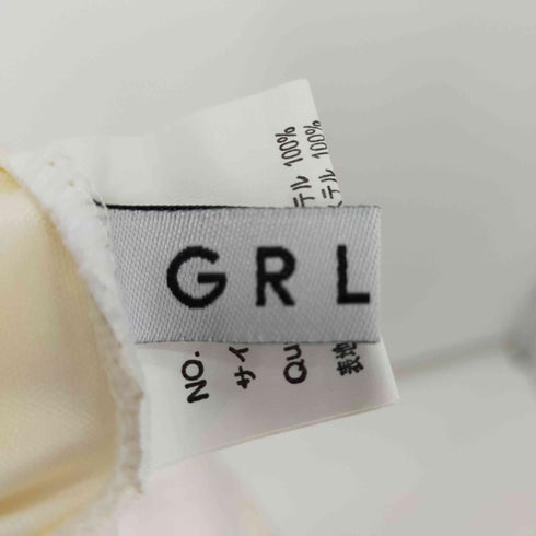 グレイル GRL 花柄刺繍楊柳シフォンフレアスカート レディース JPN:M