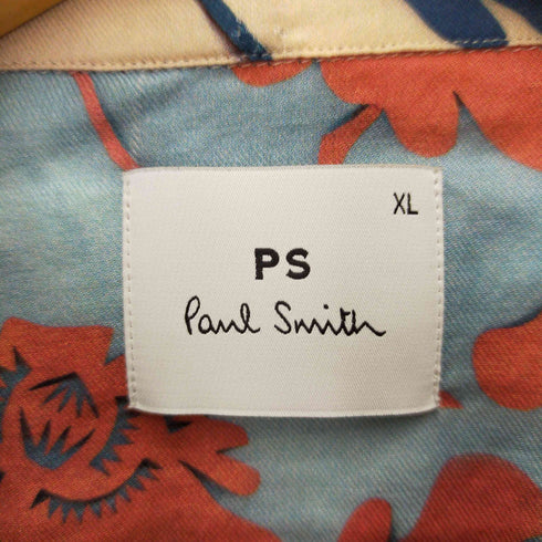 ピーエスポールスミス PS Paul Smith flower arrangement shirt メンズ JPN:XL