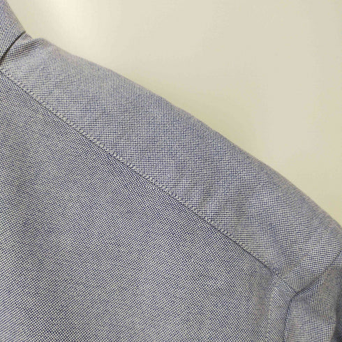 メゾンキツネ MAISON KITSUNE イタリア製フロント刺繍B/Dシャツ メンズ 40