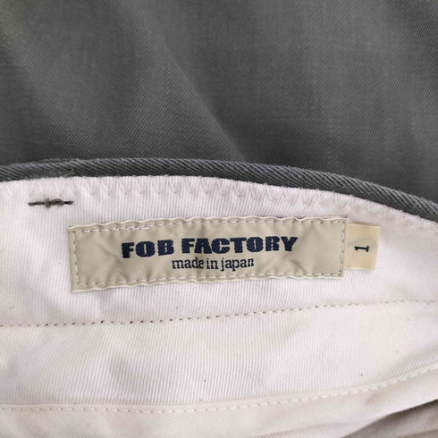 エフオービーファクトリー FOB FACTORY HERITAGE CHINO TROUSERS メンズ JPN:S