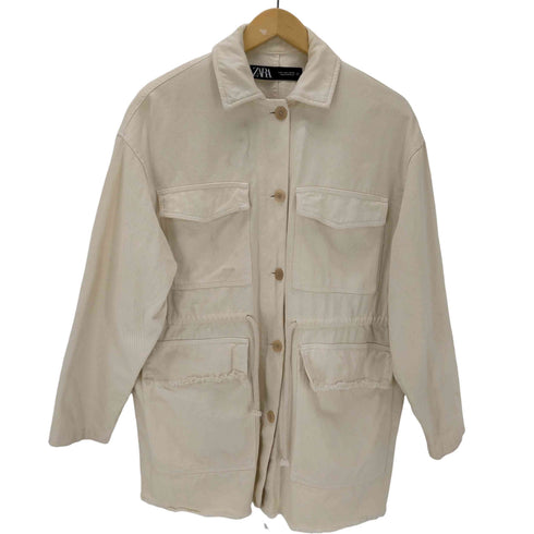 ザラ ZARA コットンカバーオール レディース import:S