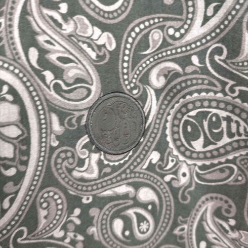 プリティーグリーン Pretty Green SLIM FIT ペイズリーシャツ メンズ JPN:2