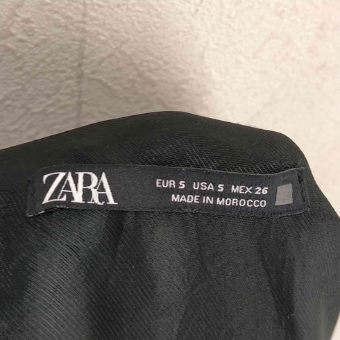 ザラ ZARA サテンボリュームワンピース レディース JPN:S