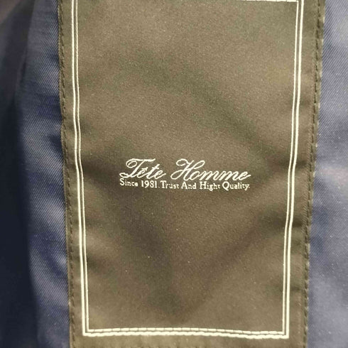テットオム TETE HOMME ウール混 2B テーラードジャケット センタープレスパンツ メンズ 5