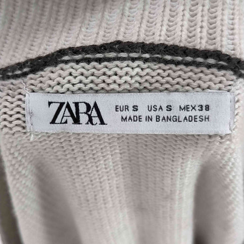 ザラ ZARA WASHED PRINTED SWEATER メンズ JPN:S