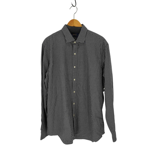 ポロラルフローレン POLO RALPH LAUREN CLASSIC FIT ギンガムチェック長袖シャツ メンズ import:XL