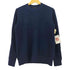 バナナリパブリック BANANA REPUBLIC コットン リブ モックネック ニット メンズ JPN:M