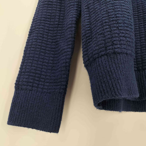 バナナリパブリック BANANA REPUBLIC コットン リブ モックネック ニット メンズ JPN:M