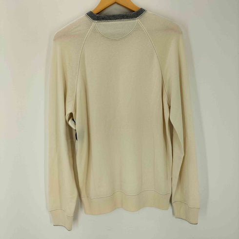 ブルネロクチネリ BRUNELLO CUCINELL ガゼット付 カシミヤクルーネックニット メンズ 50