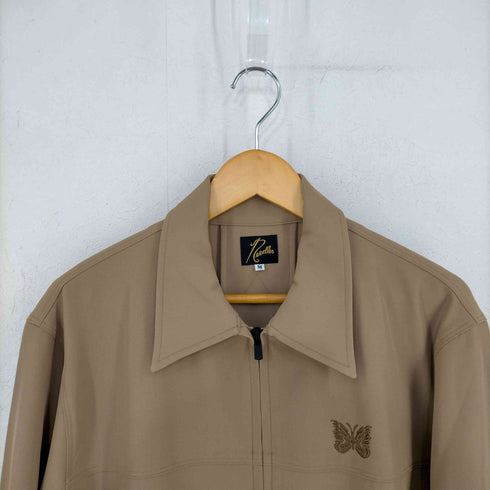 ニードルズ Needles 別注 SPORT JACKET - PE/R/PU CAVALRY TWILL / KHA КР125-КНАК. PER/RU CAY メンズ JPN:M