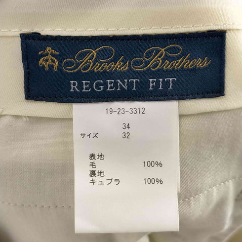 ブルックスブラザーズ BROOKS BROTHERS ウール レフティツイル プリーテッド トラウザーズ Regent メンズ 32