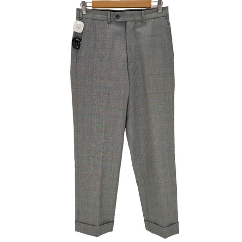 ブルックスブラザーズ BROOKS BROTHERS ウール グレンプラッド プレーンフロントワ イドフィット トラウザーズ メンズ 30