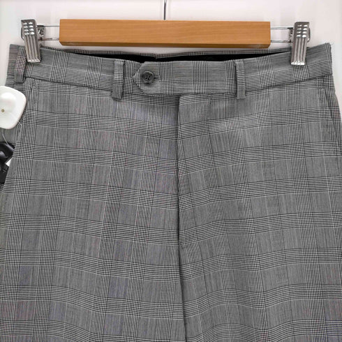 ブルックスブラザーズ BROOKS BROTHERS ウール グレンプラッド プレーンフロントワ イドフィット トラウザーズ メンズ 30