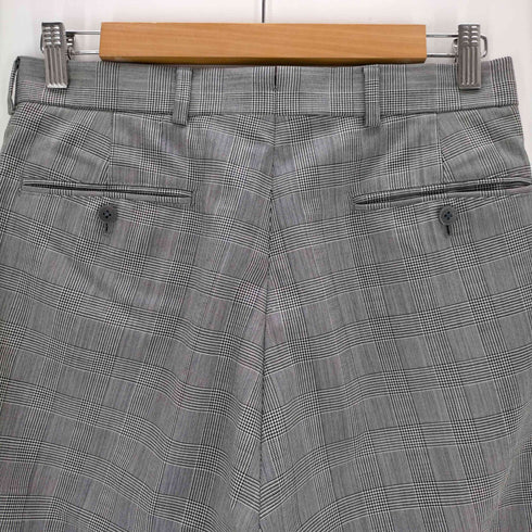 ブルックスブラザーズ BROOKS BROTHERS ウール グレンプラッド プレーンフロントワ イドフィット トラウザーズ メンズ 30