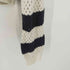 ザラ ZARA HOODED KNIT SWEATER WITH STRIPES Square One クロップドサマーニットフーディー レディース import:M