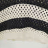 ザラ ZARA HOODED KNIT SWEATER WITH STRIPES Square One クロップドサマーニットフーディー レディース import:M