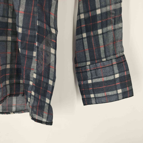 アレッサンドロデラクア Alessandro dellAcqua チェック柄BDシャツ メンズ EUR:48