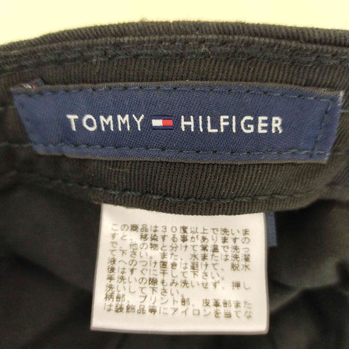 トミーヒルフィガー TOMMY HILFIGER 6パネル ロゴ刺繍キャップ レディース