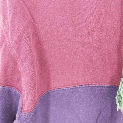 ランズエンド LANDS END 90S バイカラーコットンライトフーディー メンズ import:XL