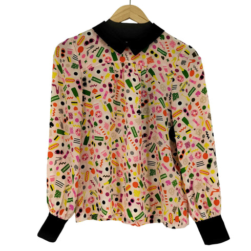 ケイトスペードニューヨーク kate spade NEW YORK Darcel 総柄ブラウス レディース O-A