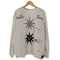 ラッドラウンジ RADD LOUNGE MAHNE FRAME 21nfun NAKE CREW SWEAT ペイント加工 メンズ import:XL