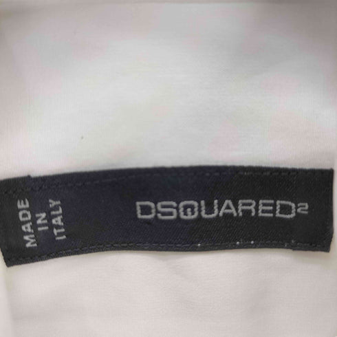 ディースクエアード DSQUARED2 ウィングカラー ドレスシャツ メンズ EUR:46