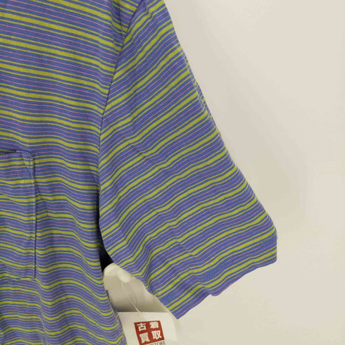 ギャップ Gap マルチボーダー1ポケットTシャツ メンズ import:M