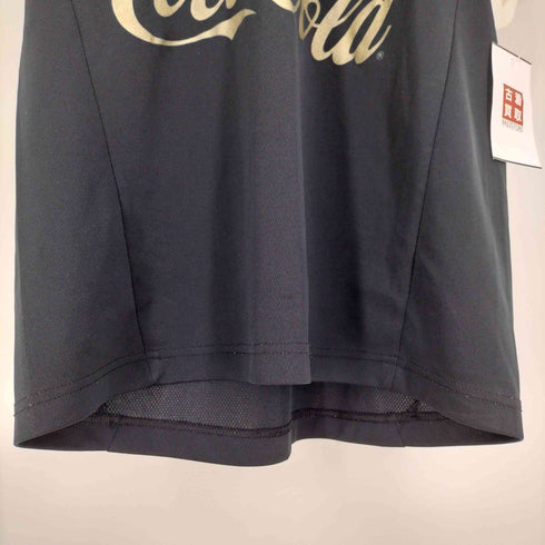 コカコーラ Coca-Cola SOCCER JUNKY ロゴプリント ラグランスリーブ ゲームシャツ メンズ JPN:M