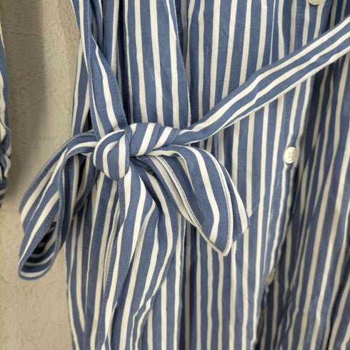 ギャップ Gap ストライプ バンドカラーワンピース レディース JPN:S