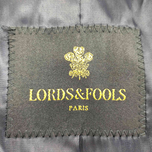 LORDS & FOOLS チェーン装飾ジャケット ウールパンツ セットアップ メンズ ジャケット:48 パンツ40