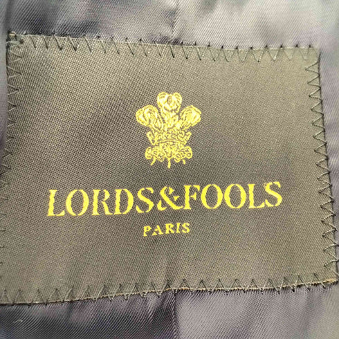 LORDS & FOOLS チェーン装飾ジャケット ウールパンツ セットアップ メンズ ジャケット:50 パンツ42