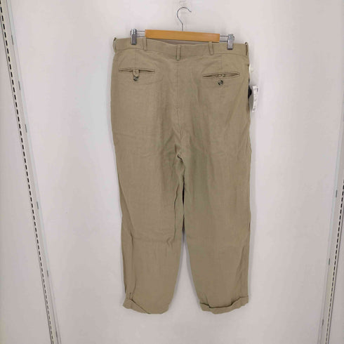 ポロバイラルフローレン Polo by RALPH LAUREN 90S 2タックリネンスラックス メンズ 38