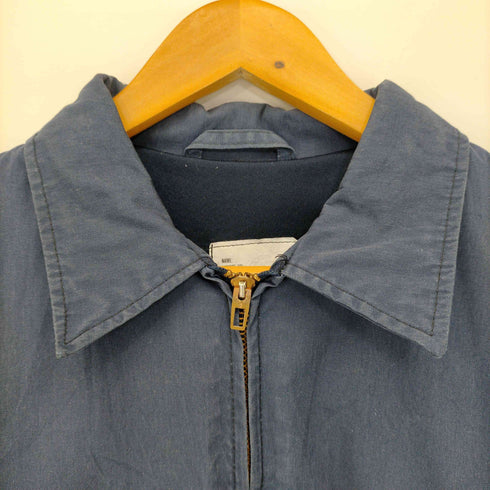 ユーエスネイビー U.S.NAVY 80S Utility Jacket ユーティリティージャケット JACKET UTILITY DARK BLUE メンズ 42L
