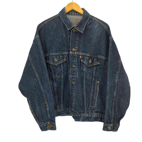 リーバイス Levis 80S MADE IN USA 70507-0229 ギャラクティックウォッシュデニムジャケット 4TH 濃紺 メンズ import:M