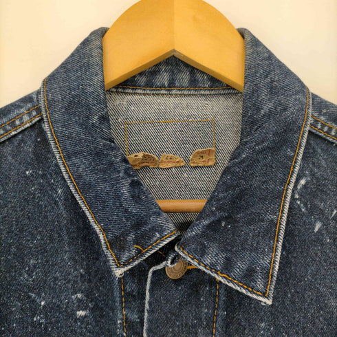 リーバイス Levis 80S MADE IN USA 70507-0229 ギャラクティックウォッシュデニムジャケット 4TH 濃紺 メンズ import:M