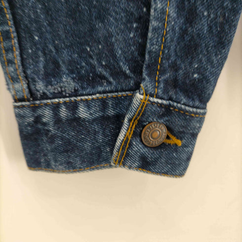 リーバイス Levis 80S MADE IN USA 70507-0229 ギャラクティックウォッシュデニムジャケット 4TH 濃紺 メンズ import:M