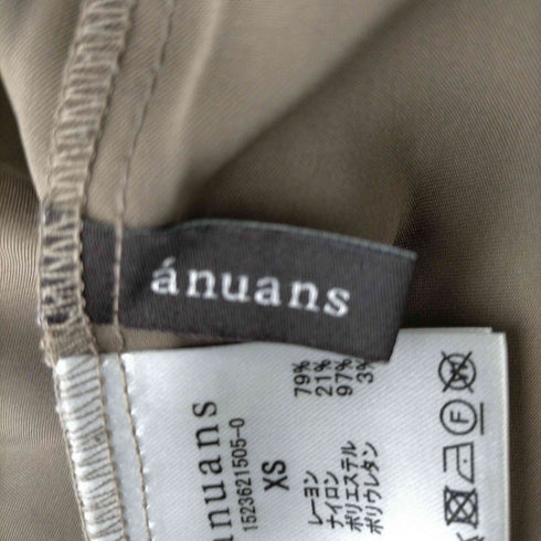 アニュアンス anuans ウェーブレースタイトスカート レディース JPN:XS