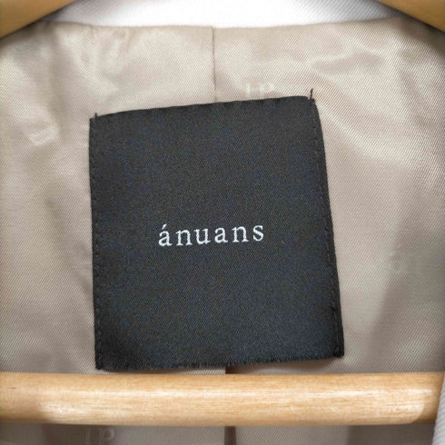 アニュアンス anuans ウールブレンドシングルジャケット レディース FREE