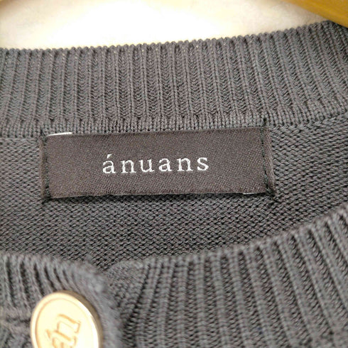 アニュアンス anuans シルクブレンドニットカーディガン レディース FREE