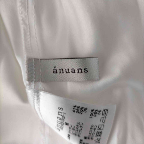 アニュアンス anuans イレギュラーヘムドッキングニットワンピース レディース JPN:M