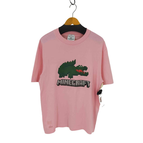 ラコステ LACOSTE MINECRAFT Minecraft Print Organic Tee メンズ import:M