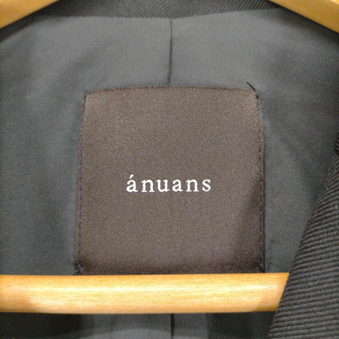 アニュアンス anuans ウールブレンドツイルオーバージレ レディース FREE