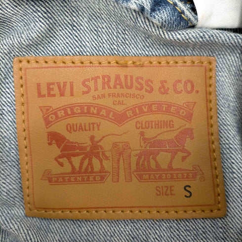 リーバイス Levis デニムトラッカージャケット レディース JPN:S